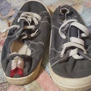 Stylish Women's Denim Blue Canvas Shoes